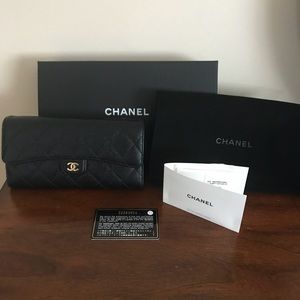 Chanel Full Size Flap Wallet